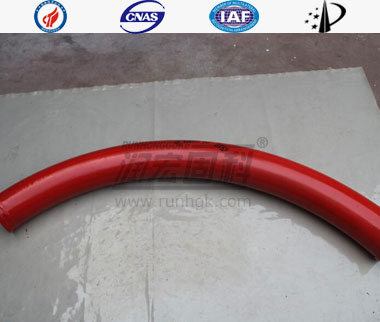Stationary Concrete Pump Seamless Bend Pipe ST52 DN125  SK Flange_3