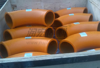Stationary Concrete Pump Bend Pipe Production Equipment