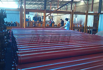 Stationary Concrete Pump Delivery Pipe Production Equipment